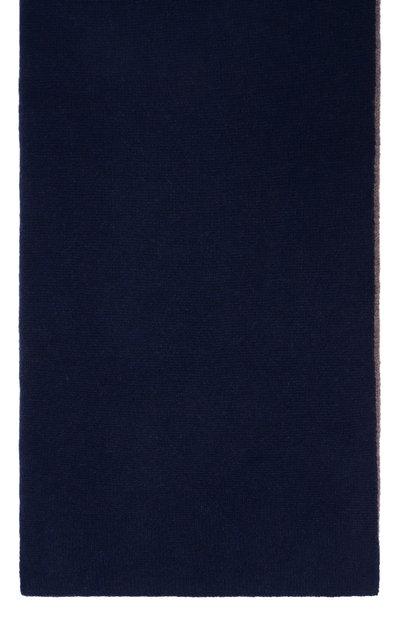 Двусторонний шарф из кашемира ANDREA CAMPAGNA темно-синего цвета по цене 45950 руб., арт. 15513, фото 5 Двусторонний шарф из кашемира ANDREA CAMPAGNA, арт. 15513, фото 5