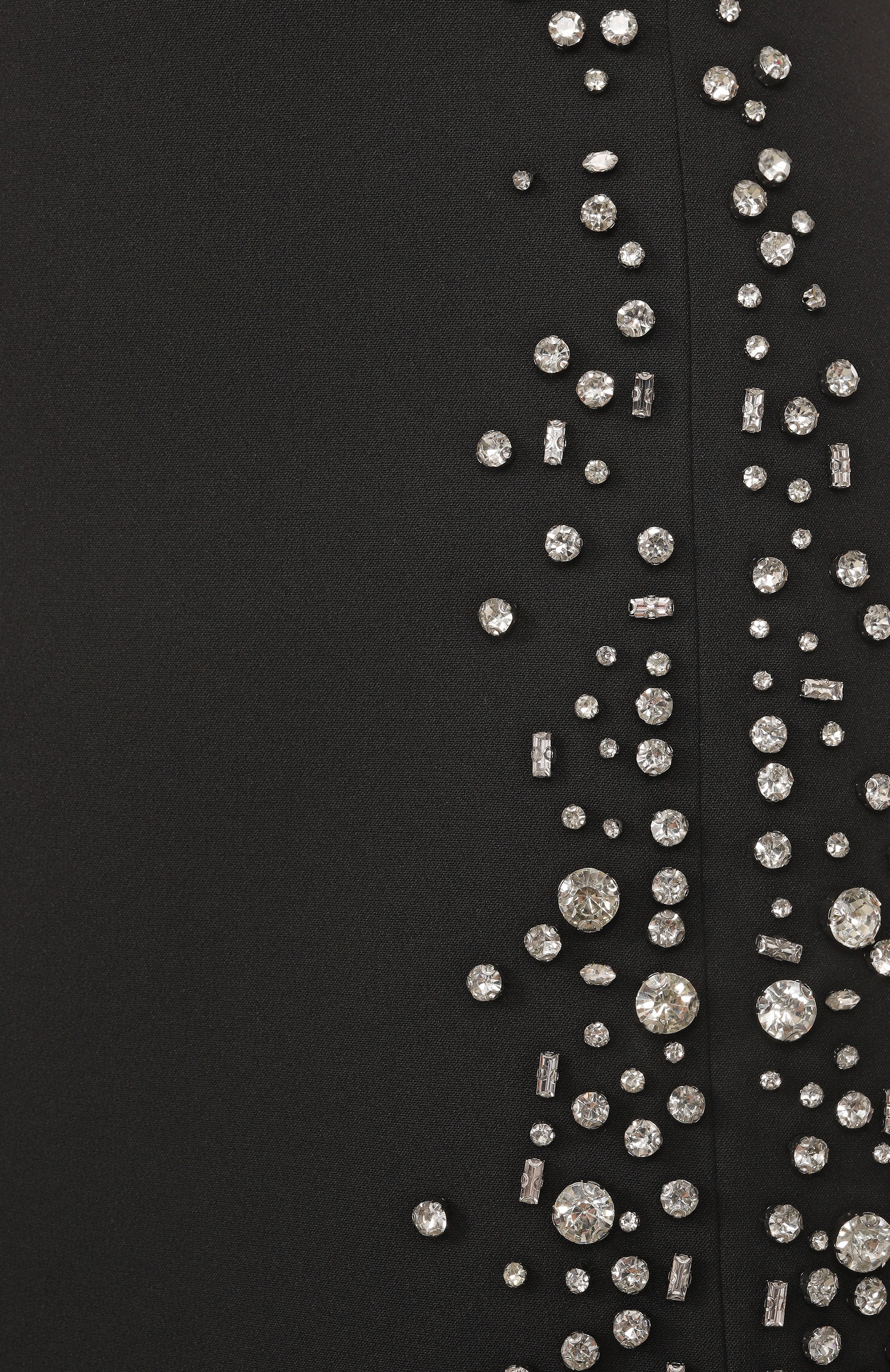 Юбка с отделкой стразами LIU JO черного цвета по цене 36490 руб., арт. CA5084T2527, фото 6 Юбка с отделкой стразами LIU JO, арт. CA5084T2527, фото 6