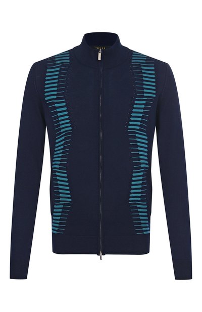 Мужской кардиган из шелка и хлопка ZILLI, арт. KZMC01M0142VZWA00/62