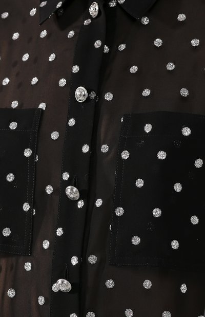 Рубашка в горох BALMAIN, арт. TF02654/X378, фото 5