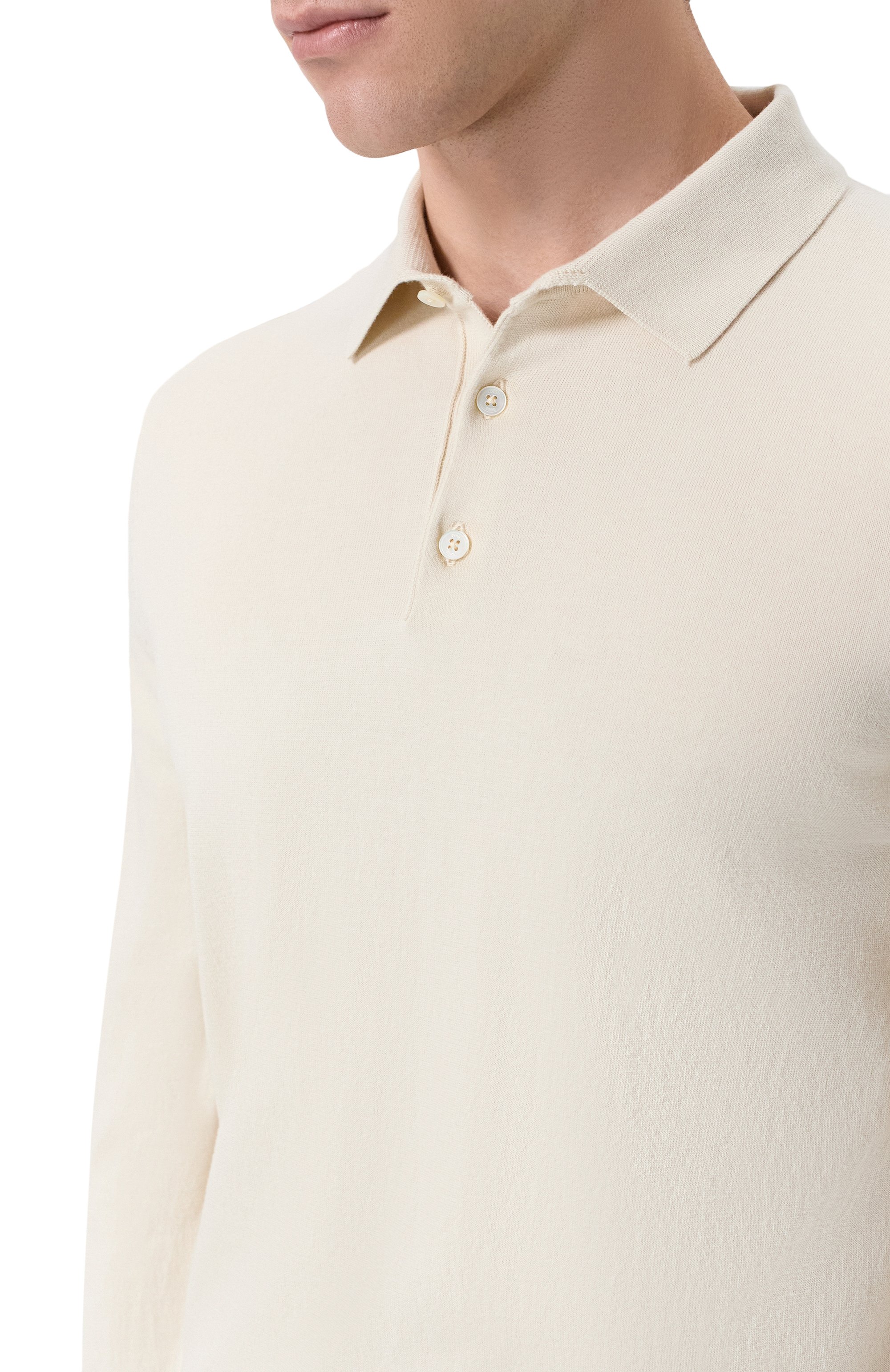 Хлопковое поло BOSS, арт. 50506025, фото 5