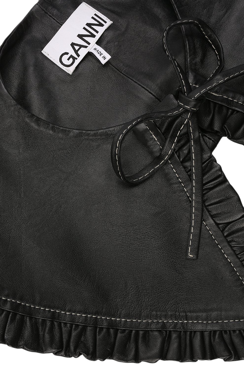 Кожаный воротник GANNI, арт. A3991, фото 3