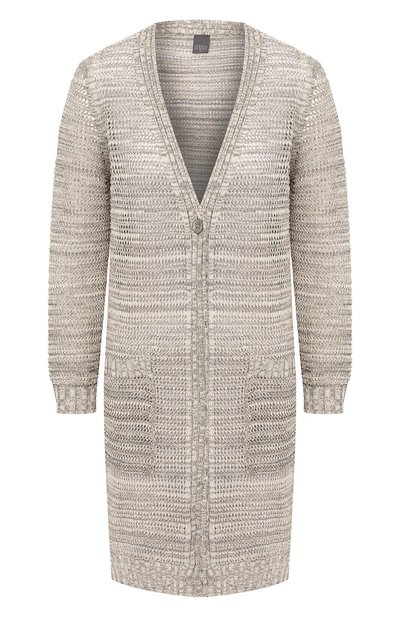 Женский кардиган из смеси хлопка и вискозы LORENA ANTONIAZZI, арт. P2070CM023/2749