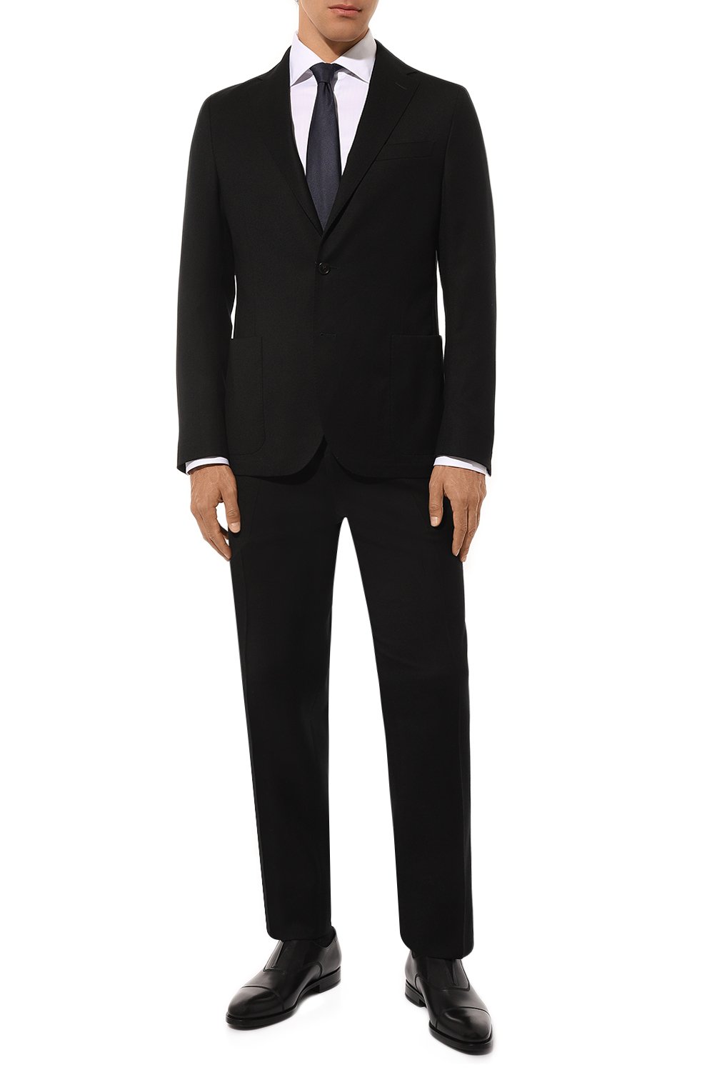 Кожаные оксфорды W.GIBBS, арт. 0570002/VIT B0X AER0, фото 2