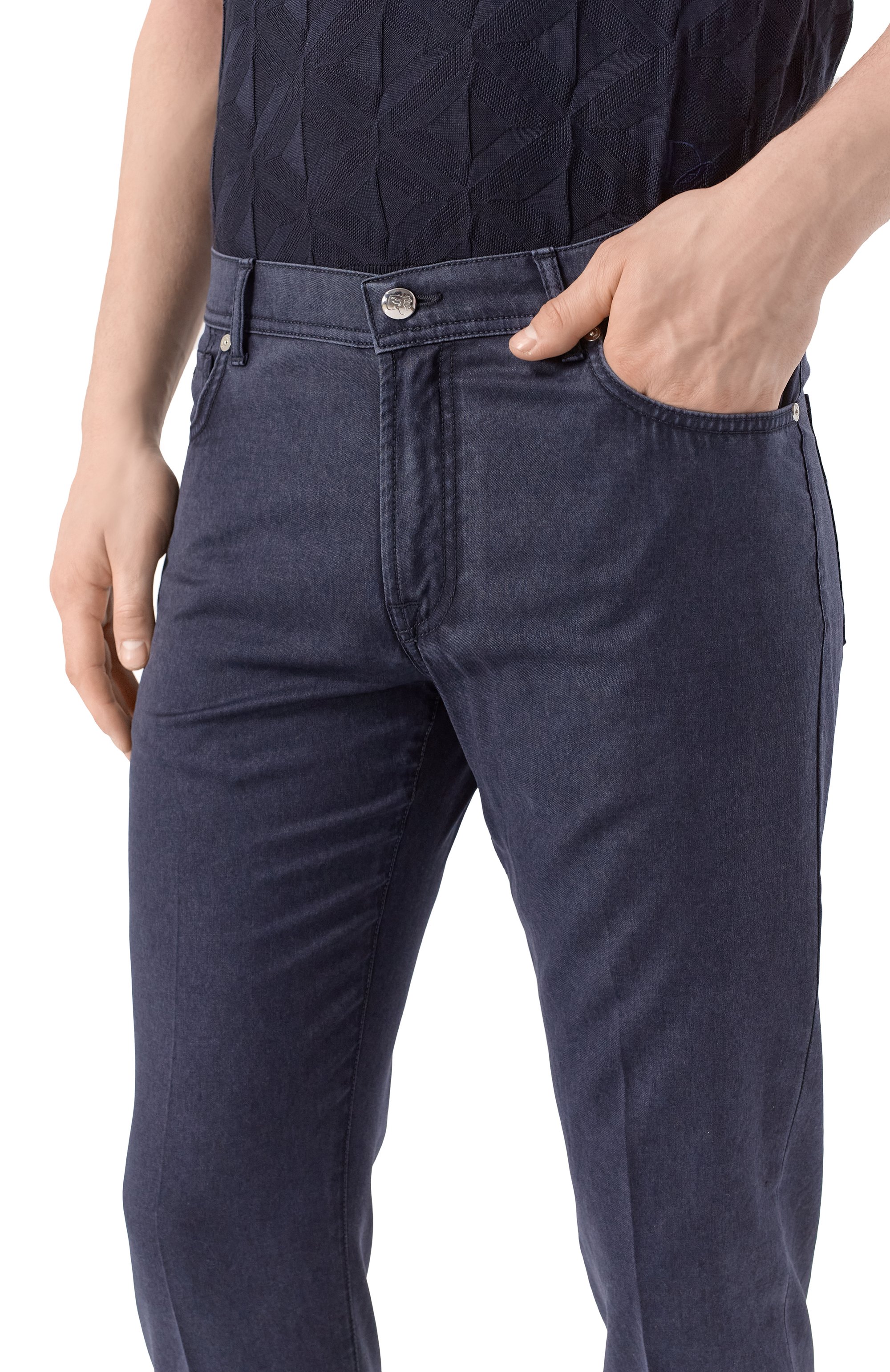 Шерстяные брюки MARCO PESCAROLO, арт. NERAN0M/5123, фото 5