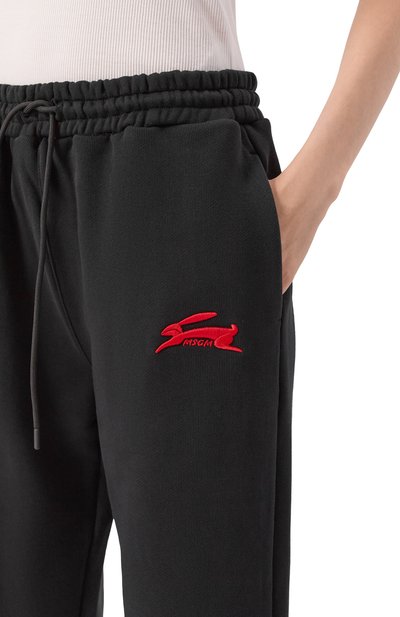 Хлопковые джоггеры MSGM, арт. 3941MDP72/257795, фото 5