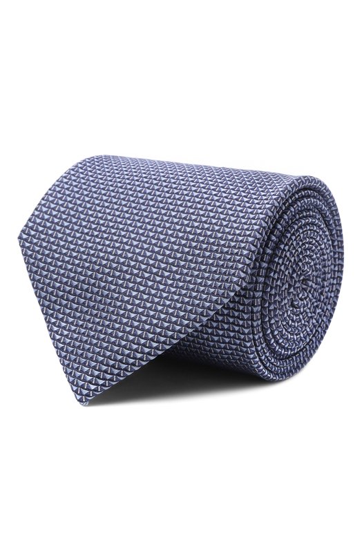 Шелковый галстук Brioni 062I00/PD468 Голубой 062I00/PD468