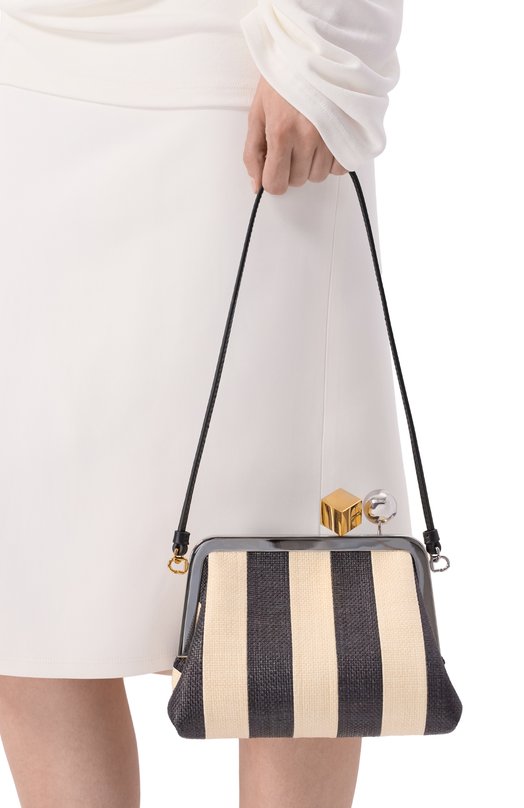 Сумка Le Berlingot Jacquemus 26EBAW00451/AE00076 Чёрно-белый  26EBAW00451/AE00076 Фото 2