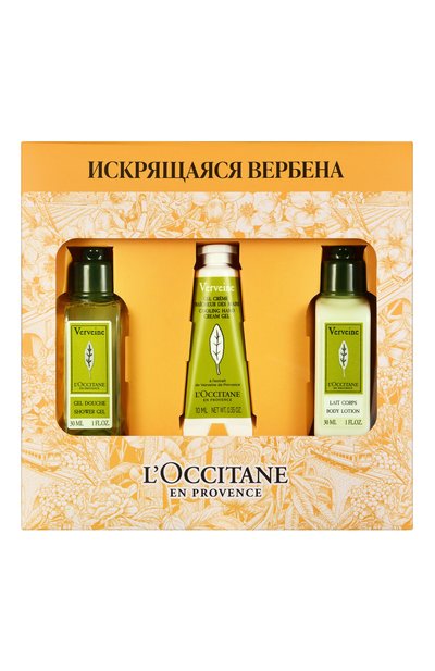 Женское набор «вербена» (2x30+10ml) L`OCCITANE, арт. 724643