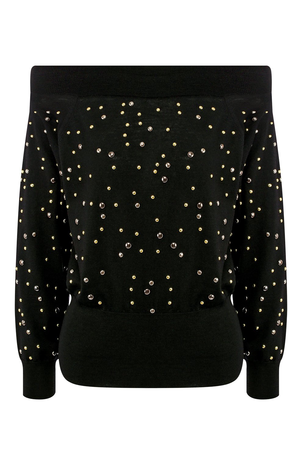 Шерстяной пуловер с декоративной отделкой ELIE SAAB, арт. 9966, фото 1