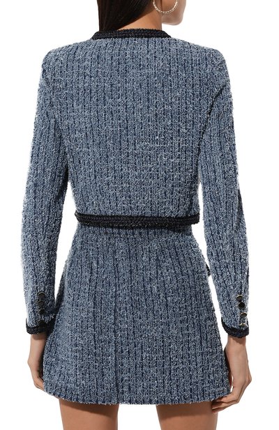 Джинсовый жакет SELF-PORTRAIT, арт. PF24-826J-BL, фото 4