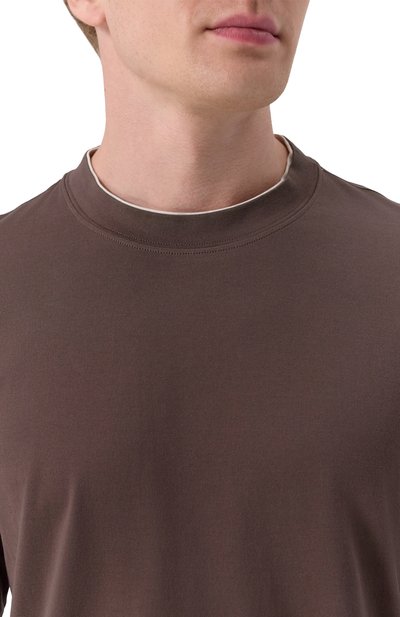 Хлопковый лонгслив BRUNELLO CUCINELLI, арт. M0B137433, фото 5