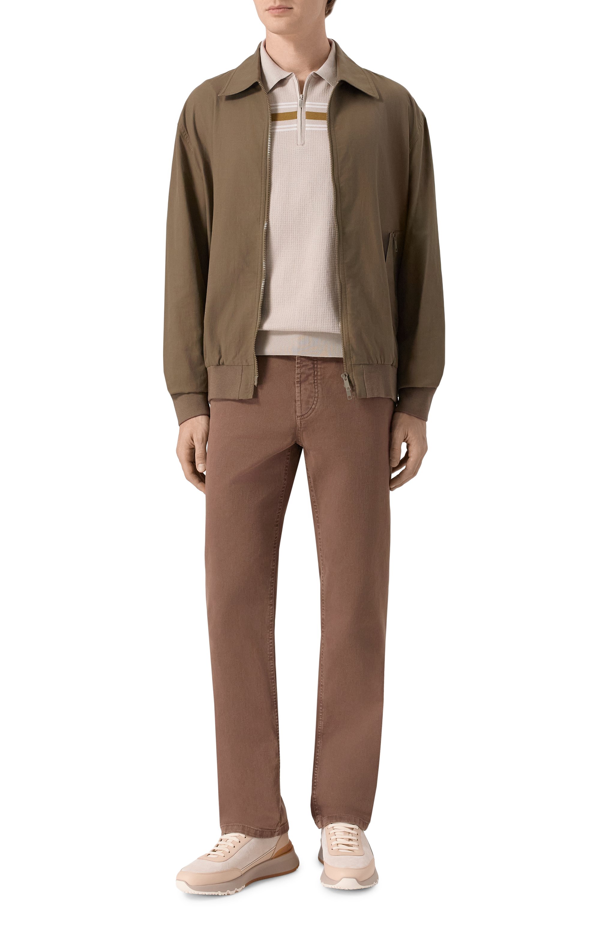 Поло из хлопка и шелка ZILLI, арт. KZP002M0142V0C000, фото 2