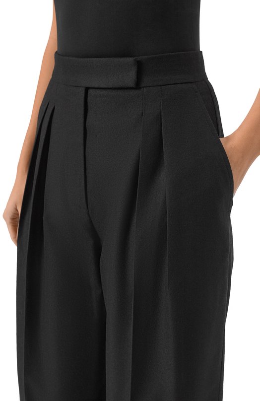 Кашемировые брюки MVST M25.1MW.T012/75402 DIS 10 Чёрный  M25.1MW.T012/75402 DIS 10 Фото 5