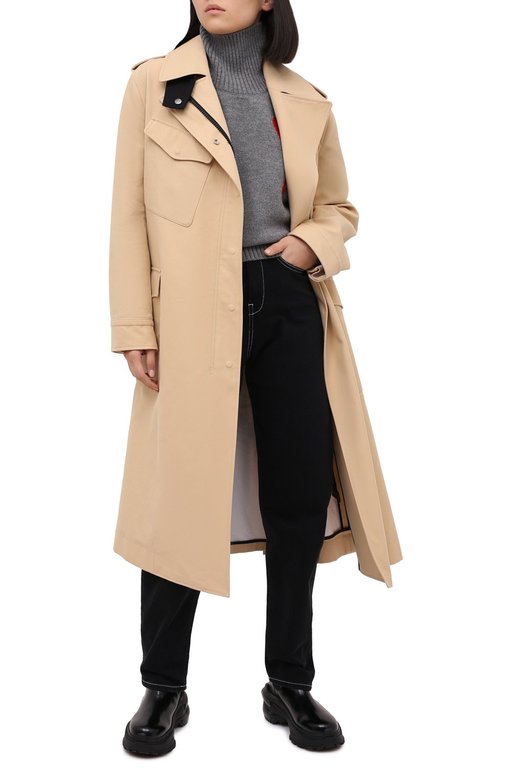 Шерстяной свитер AMI, арт. H20FK203.018, фото 2