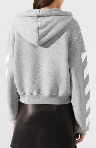 Хлопковый пуловер OFF-WHITE, арт. 0WBB016R194030690701, фото 4