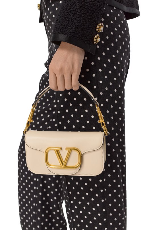 Сумка Loco small Valentino 6W0B0K53/ZXL Кремовый  6W0B0K53/ZXL Фото 2