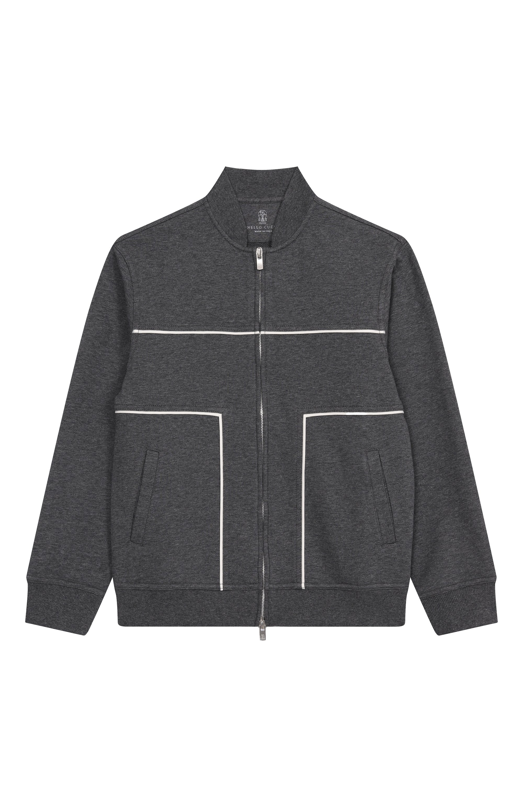 Хлопковая толстовка BRUNELLO CUCINELLI, арт. BW863E189C, фото 1