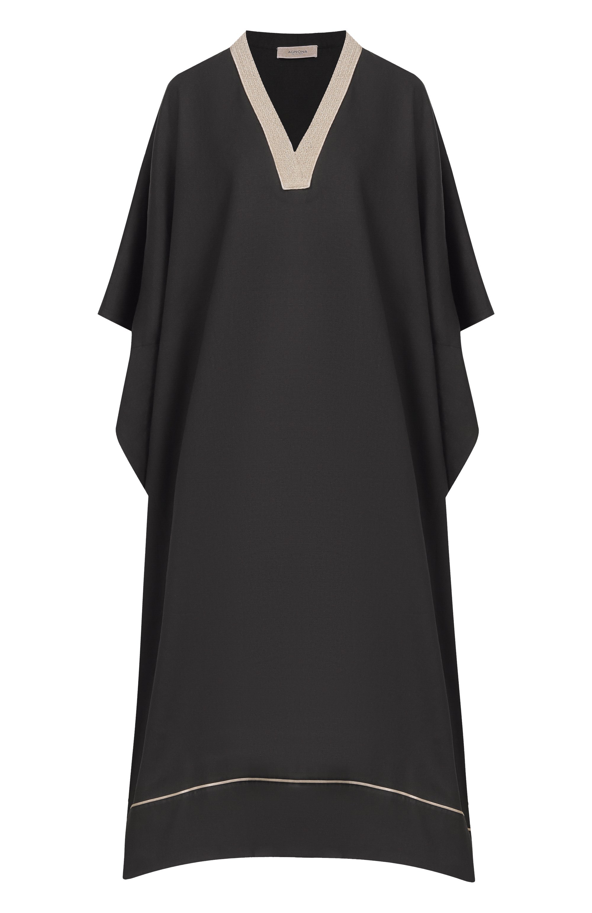 Льняная туника AGNONA, арт. TR1108E/U3049E, фото 1