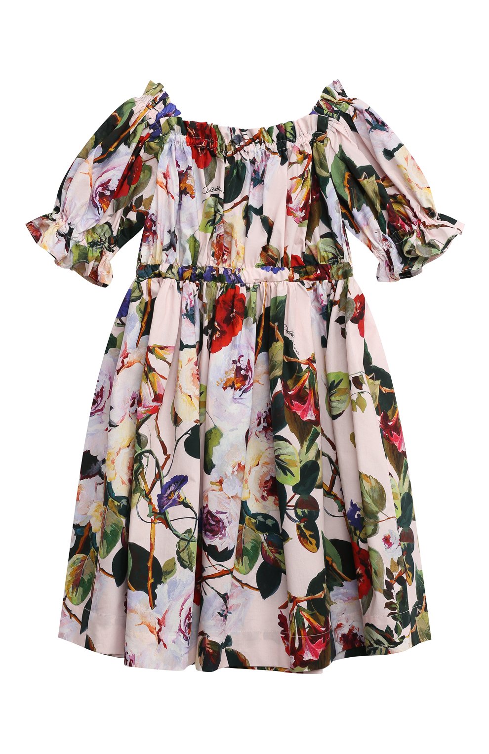 Хлопковое платье DOLCE & GABBANA, арт. L53DI7/HS5RM/2-6, фото 1