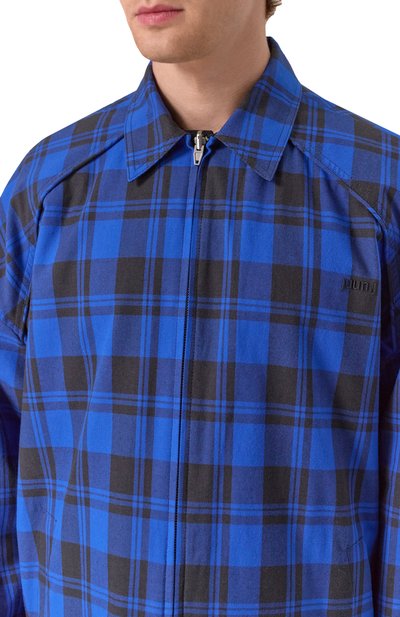 Двусторонняя куртка-рубашка JUUN.J синего цвета по цене 99500 руб., арт. JC5164P08P, фото 5 Двусторонняя куртка-рубашка JUUN.J, арт. JC5164P08P, фото 5