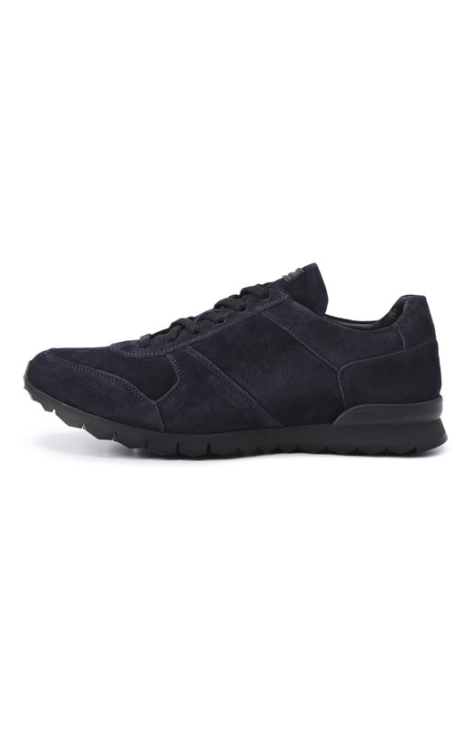 Замшевые кроссовки Kiton USSA114N0010801 Синий  USSA114N0010801 Фото 4