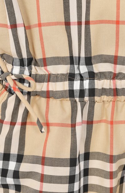 Хлопковое платье BURBERRY, арт. 8121301, фото 3