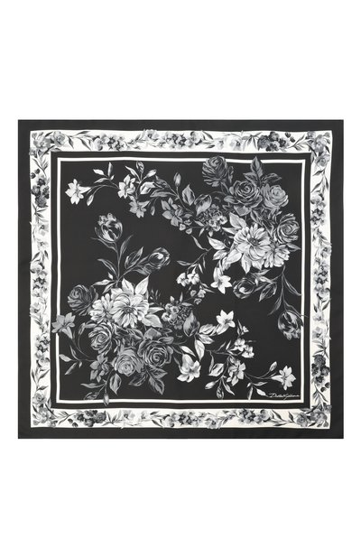 Шелковый платок DOLCE & GABBANA, арт. GQ348E/G0TJC, фото 4