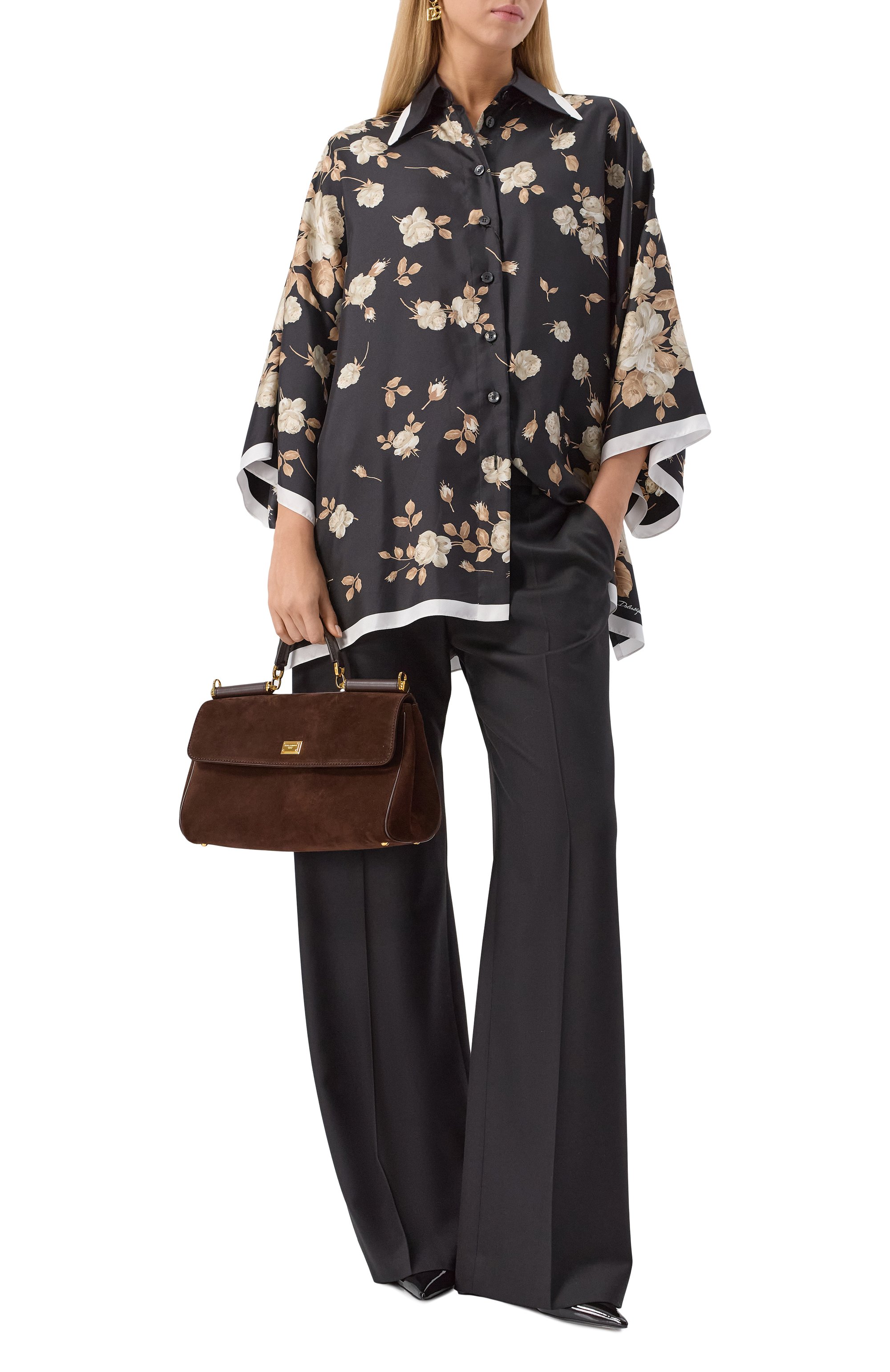 Сумка my sicily DOLCE & GABBANA темно-коричневого цвета по цене 313500 руб., арт. BB7782/B0903, фото 7 Сумка my sicily DOLCE & GABBANA, арт. BB7782/B0903, фото 7