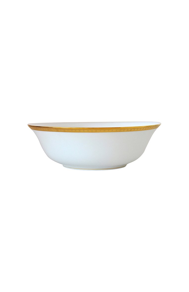Салатник athena gold BERNARDAUD золотого цвета, арт. 0467/127 | Фото 1 (Интерьер Кросс-КТ: Обеденная посуда; Региональные ограничения белый список (Axapta Mercury): Не проставлено; Нос: Не проставлено; Коллекция: Athena Gold; Ограничения доставки: fragile-2)