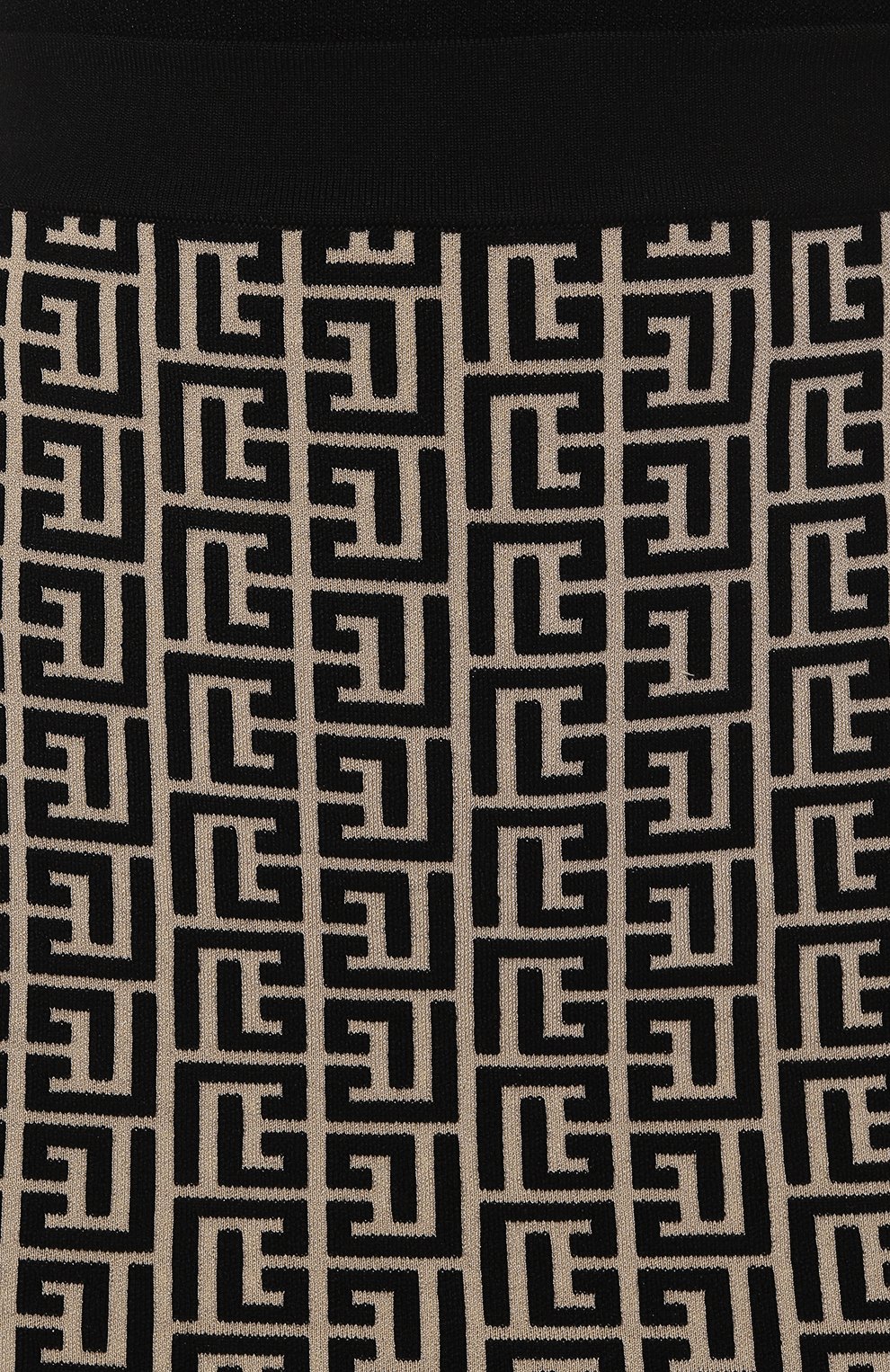 Юбка из шерсти и вискозы BALMAIN, арт. AF1LB005KB02, фото 5