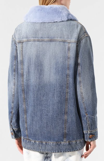 Джинсовая куртка с меховой подкладкой JACOB COHEN, арт. J9143 F 01695-W2, фото 4