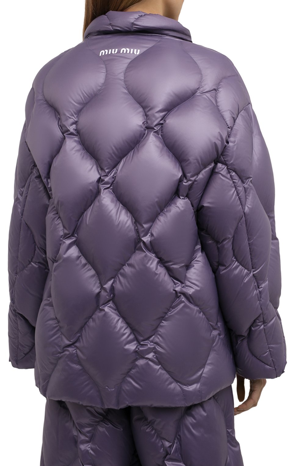 Пуховик MIU MIU, арт. ML778-1ZQW-F0374, фото 4