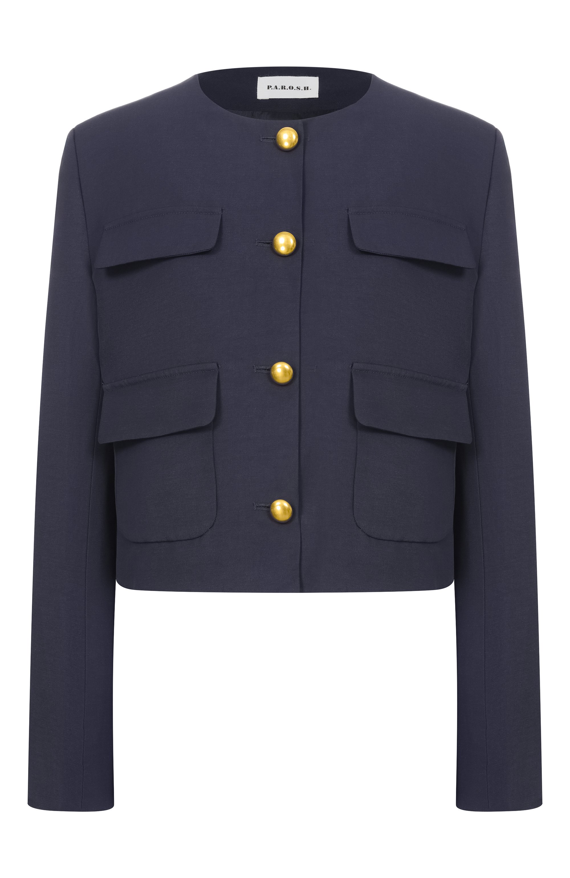 Жакет из вискозы и льна P.A.R.O.S.H., арт. D420433G/RAISA26, фото 1