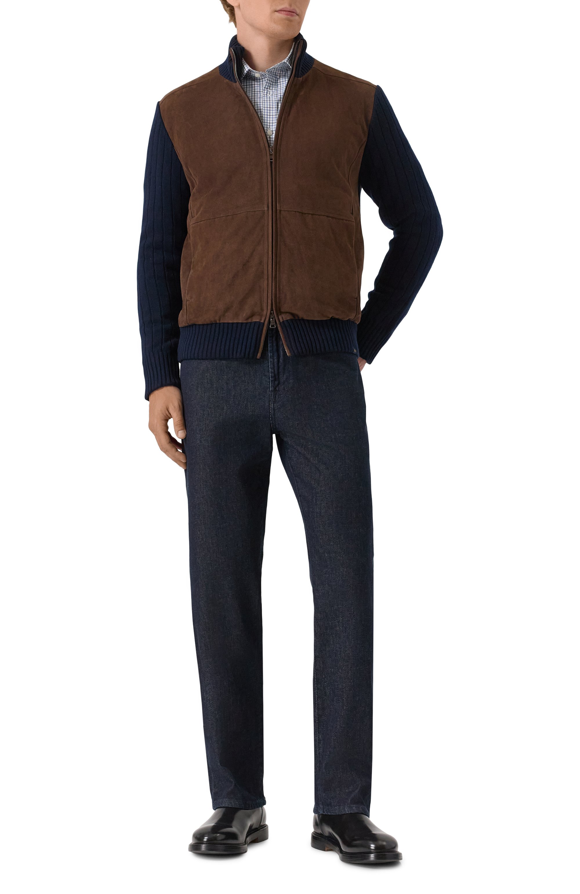 Комбинированный кардиган PAUL&SHARK, арт. 14311217, фото 2