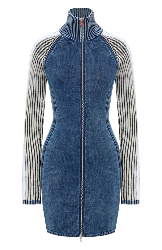Хлопковое платье Diesel A20874/0WICF Синий A20874/0WICF