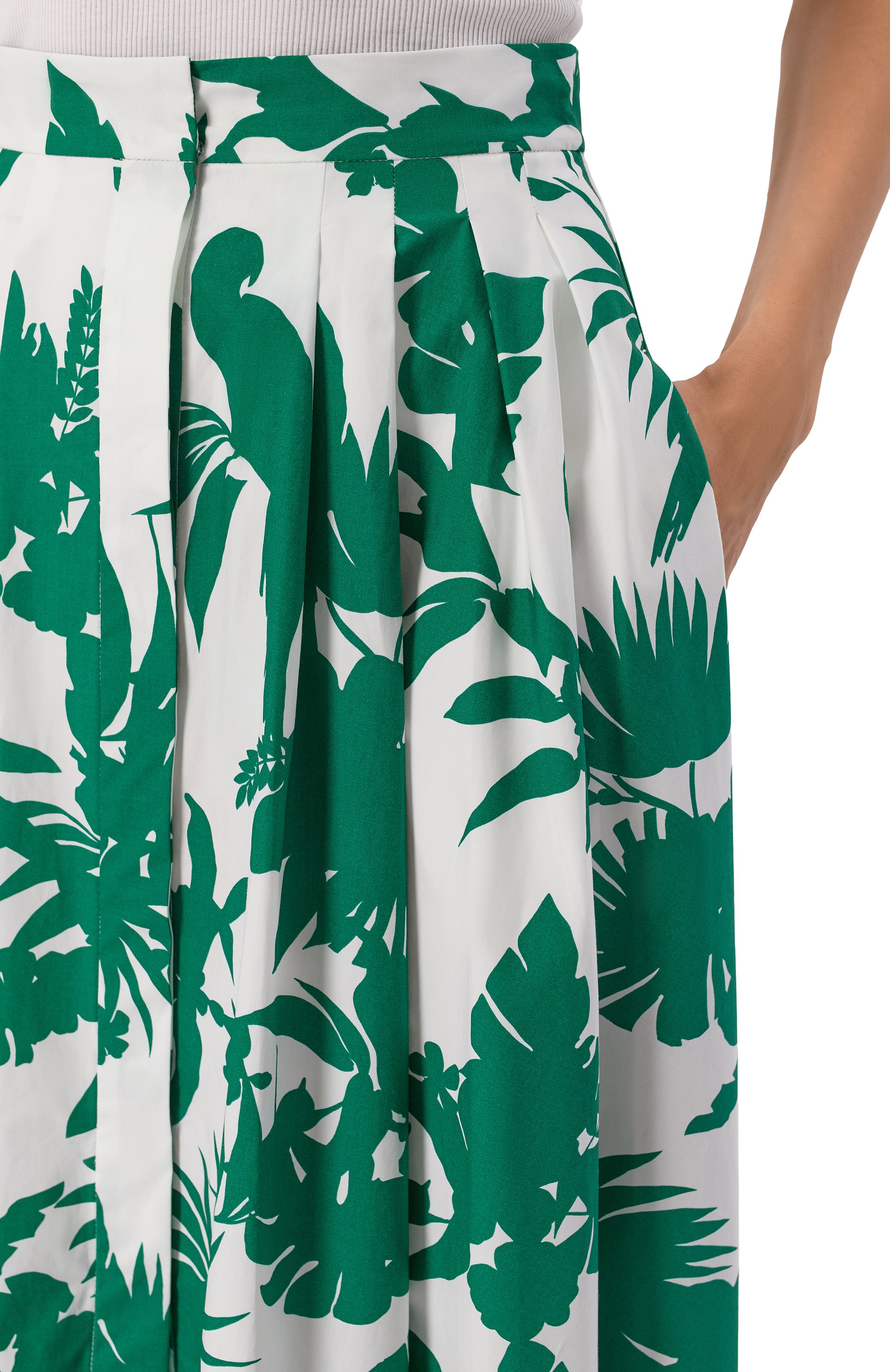 Хлопковая юбка MAX MARA STUDIO, арт. ID0NE0, фото 5