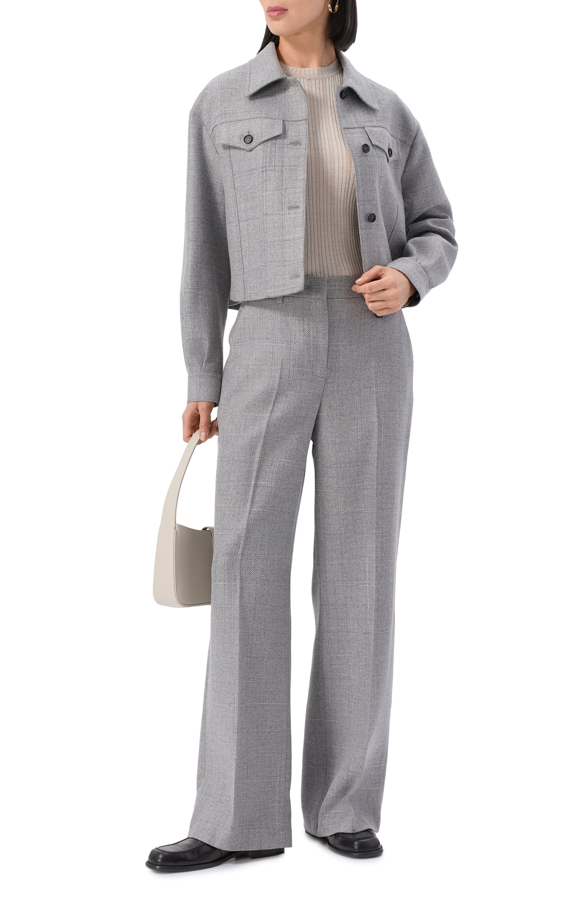 Пуловер из шерсти и вискозы LORENA ANTONIAZZI, арт. TM45F/3065, фото 2