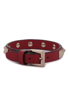 Женский кожаный браслет rockstud VALENTINO фуксия цвета, арт. SW0J0255/VIT | Фото 2 (Региональные ограничения белый список (Axapta Mercury): Не проставлено; Материал: Натуральная кожа, Кожа; Нос: Не проставлено; Статус проверки: Требуются правки, Проверена категория; Материал сплава: Проверено)