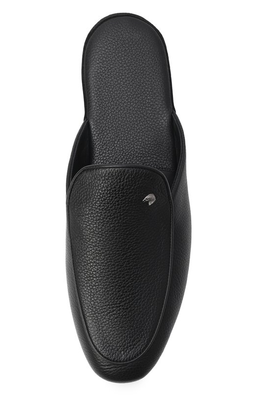 Кожаные домашние туфли Stefano Ricci UL01_P773/VTD Чёрный  UL01_P773/VTD Фото 5