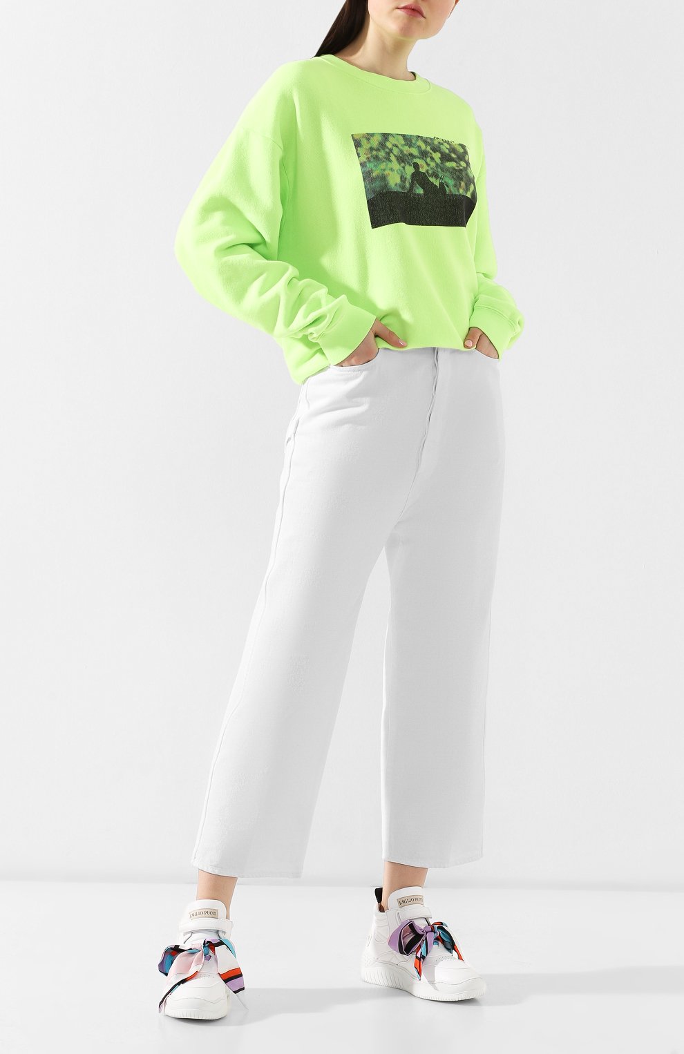 Кожаные кеды EMILIO PUCCI, арт. 9HCE95/9HX02, фото 2