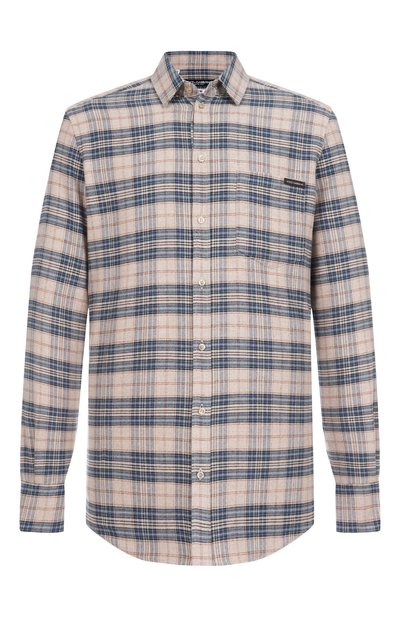 Мужская хлопковая рубашка DOLCE & GABBANA, арт. G5JZ9T/FQ6M6