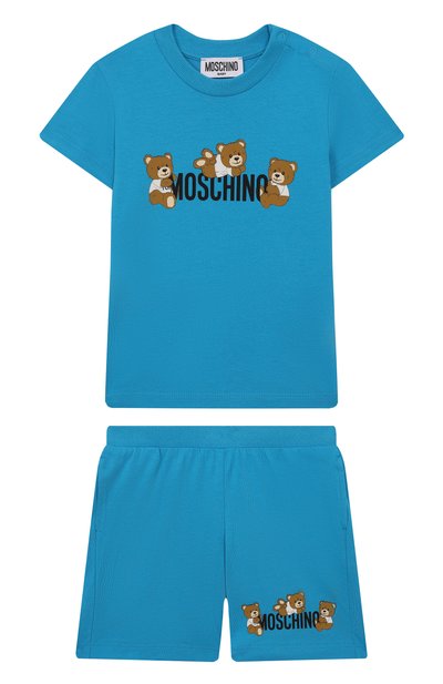 Комплект из футболки и шорт MOSCHINO, арт. MUG01L/LAA03