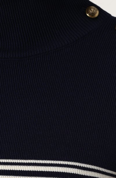 Шелковая водолазка с контрастной отделкой RALPH LAUREN, арт. 290705720, фото 5
