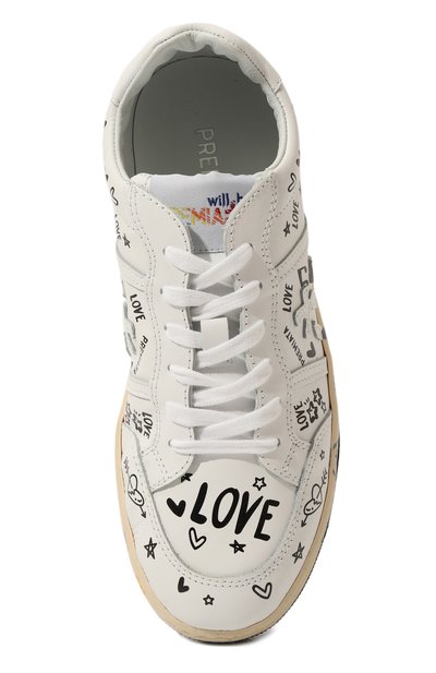 Кожаные кеды wally PREMIATA WILL BE, арт. 19321856/WALLY/36-40, фото 4