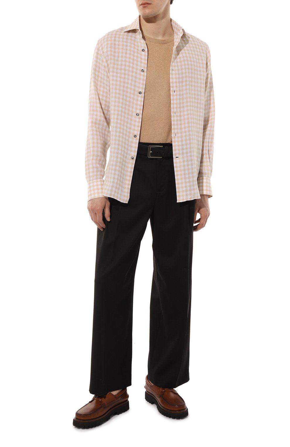 Льняная рубашка STEFANO RICCI, арт. MC002246/L2512, фото 2