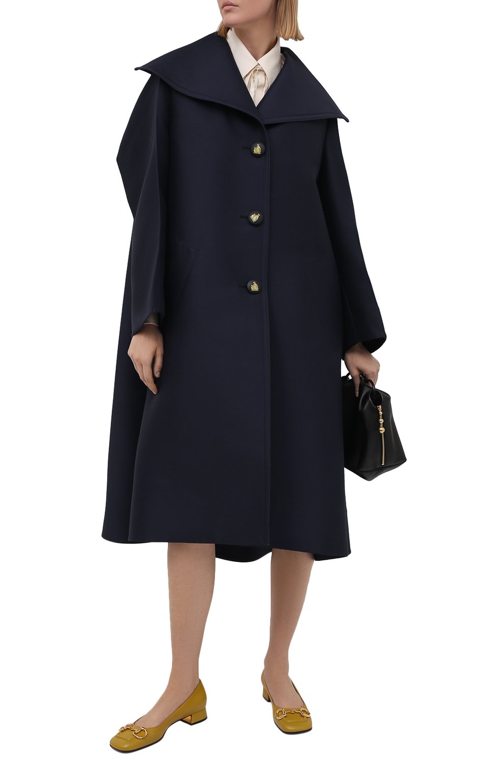 Пальто из шерсти и шелка LANVIN, арт. RW-C00003-4869-E21, фото 2