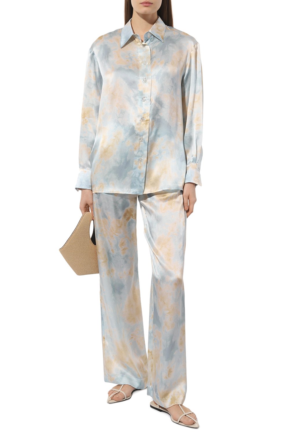 Шелковые брюки ERIKA CAVALLINI, арт. S4/P/P4ST16, фото 2