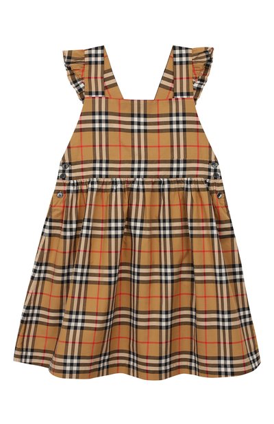 Хлопковый сарафан BURBERRY, арт. 8010656, фото 1