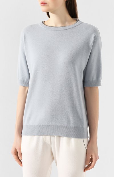 Топ из смеси шерсти и кашемира BRUNELLO CUCINELLI, арт. M16161900, фото 3